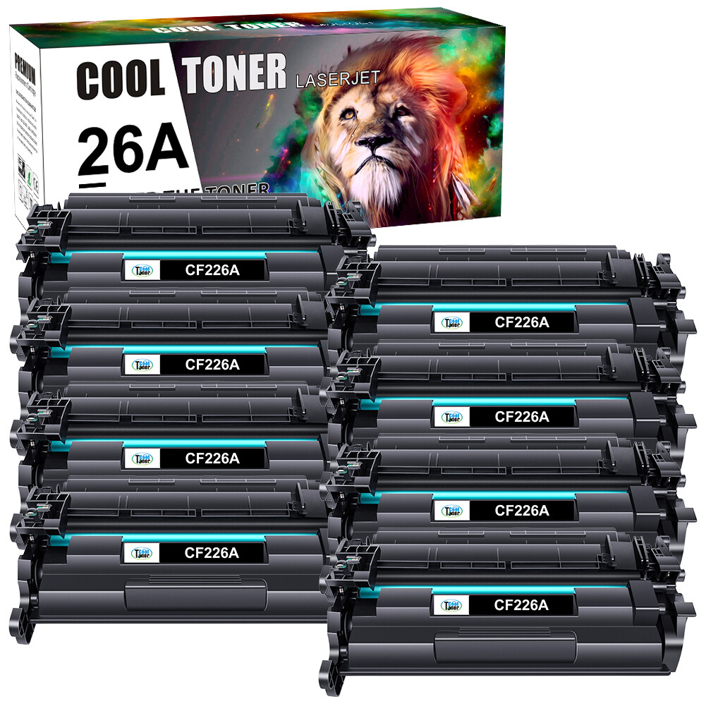 8x CF226A Toner Cartridge Black For HP 26A Laserjet Pro M402dn M426 M426fdw M402