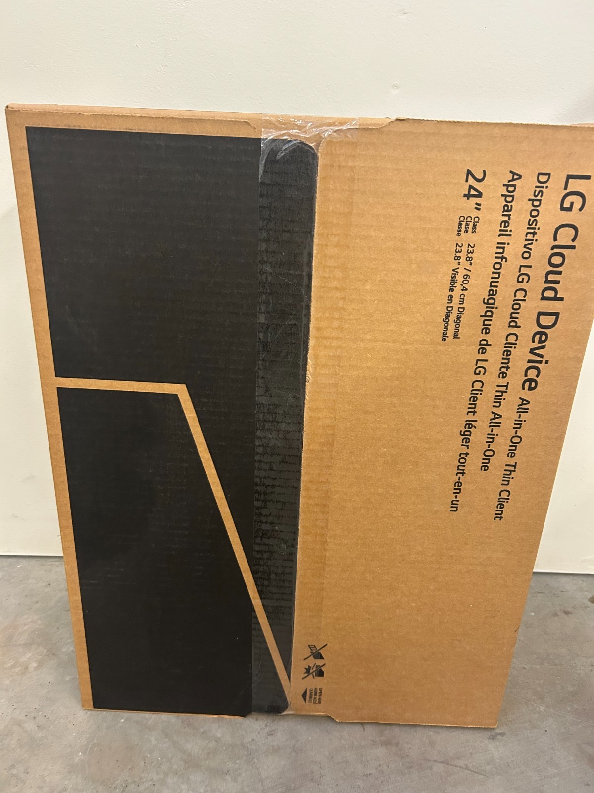 24" LG Cloud Device All-in-One Thin Client 24CK550W-3A