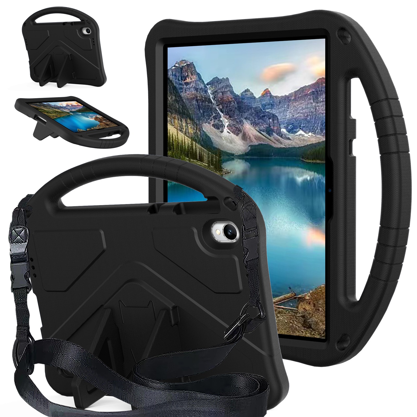 For Walmart Onn 7"/8.1"/11" Tablet 2026 Kids EVA Stand Case Shockproof + Strap