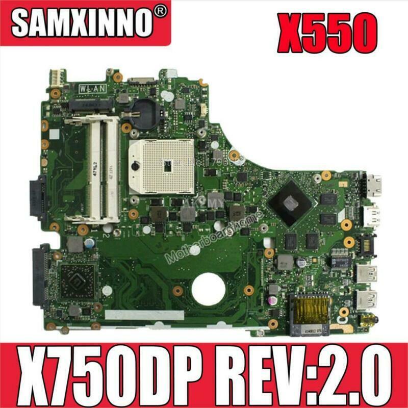 X750DP Motherboard REV:2.0 For Asus X550 X550D K550DP laptop Motherboard X750DP