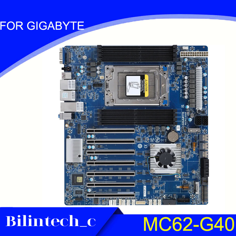 FOR GIGABYTE MC62-G40 DDR4 AM4 AMD 128GB VGA ATX Motherbroad Test ok
