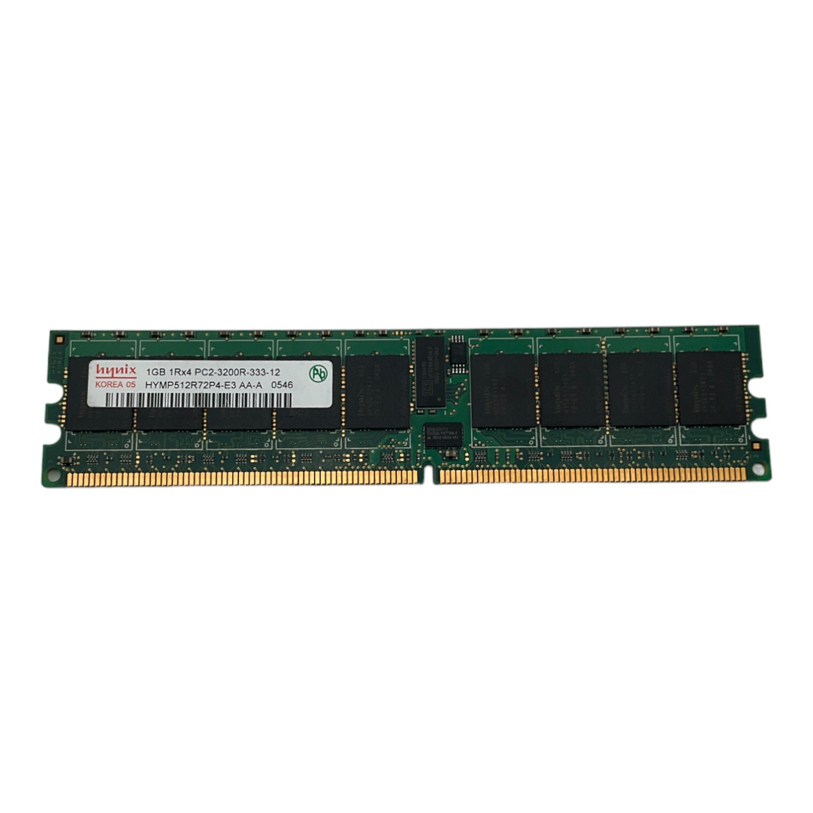 Hynix HYMP512R72P4-E3 AA-A 1GB DDR2 PC2-3200 400MHZ 240-Pin Desktop Memory RAM