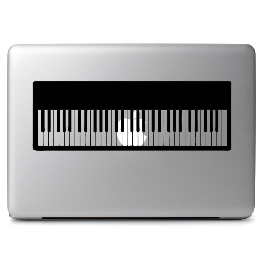 Digital Piano Keyboard f Macbook Air Pro 11 13 15 17" Laptop Vinyl Decal Sticker