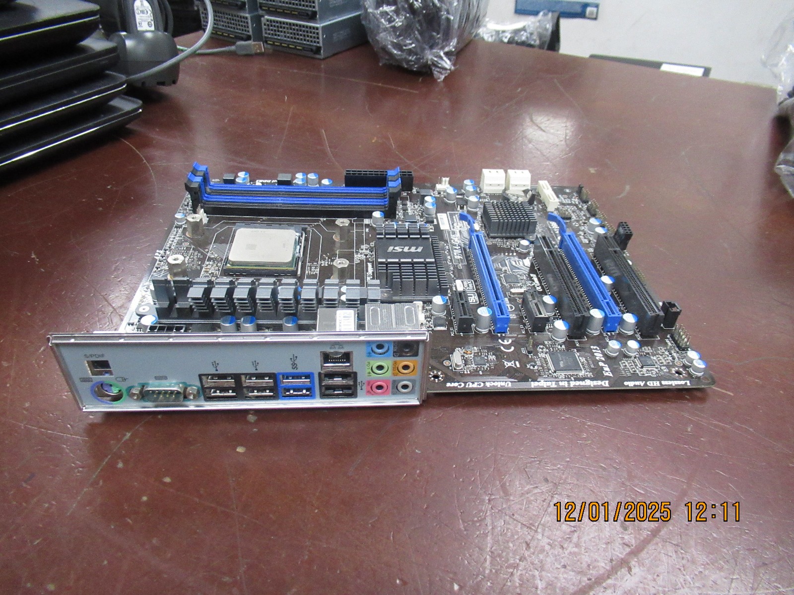 MSI 970A-G46 AM3+ MS-7693 Motherboard w/ AMD FX 8320 FD8320FRW8KHK 3.5GHz