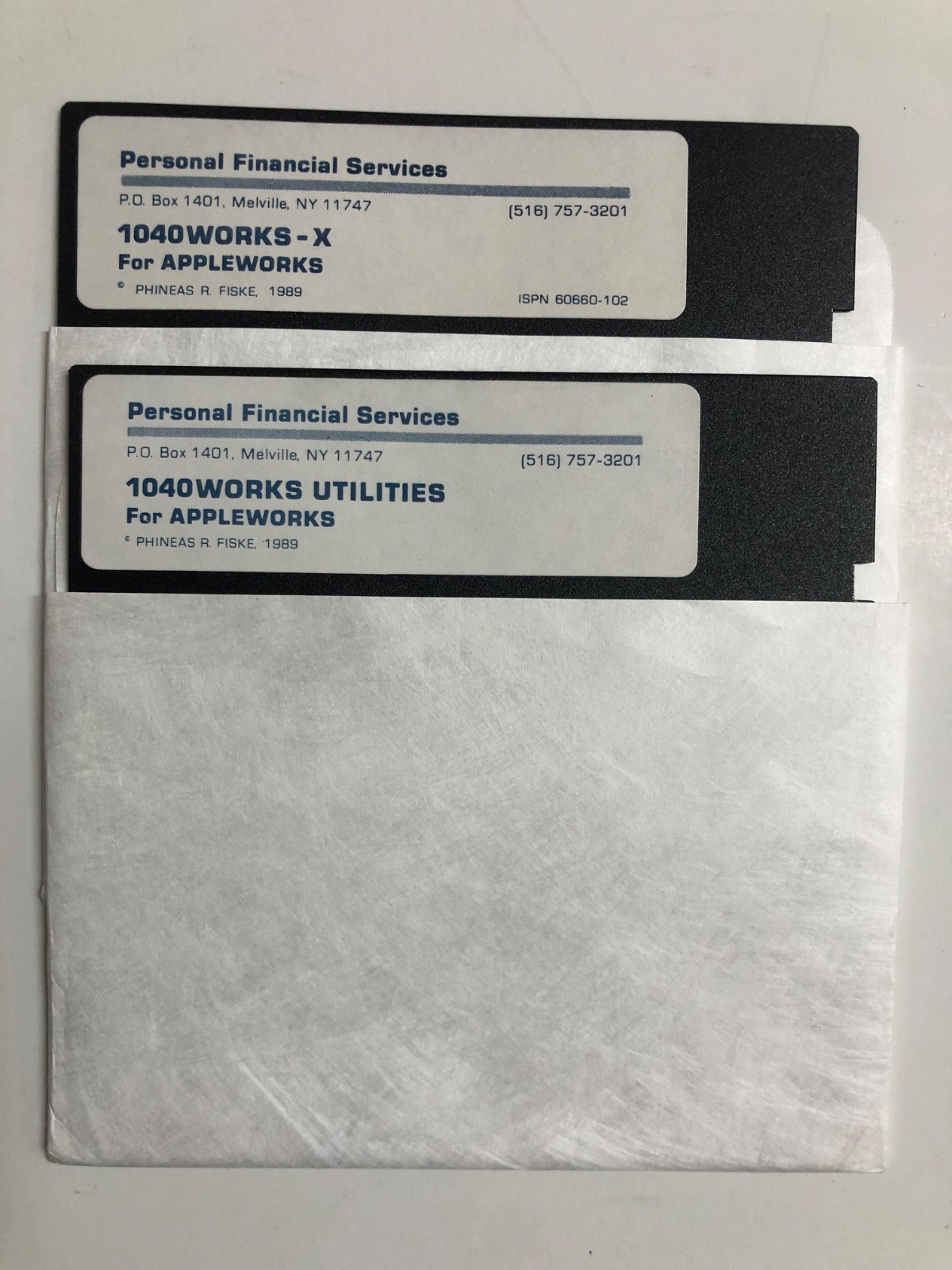 Personal Finance Services / AppleWorks Utilities /  Apple II Home Computers