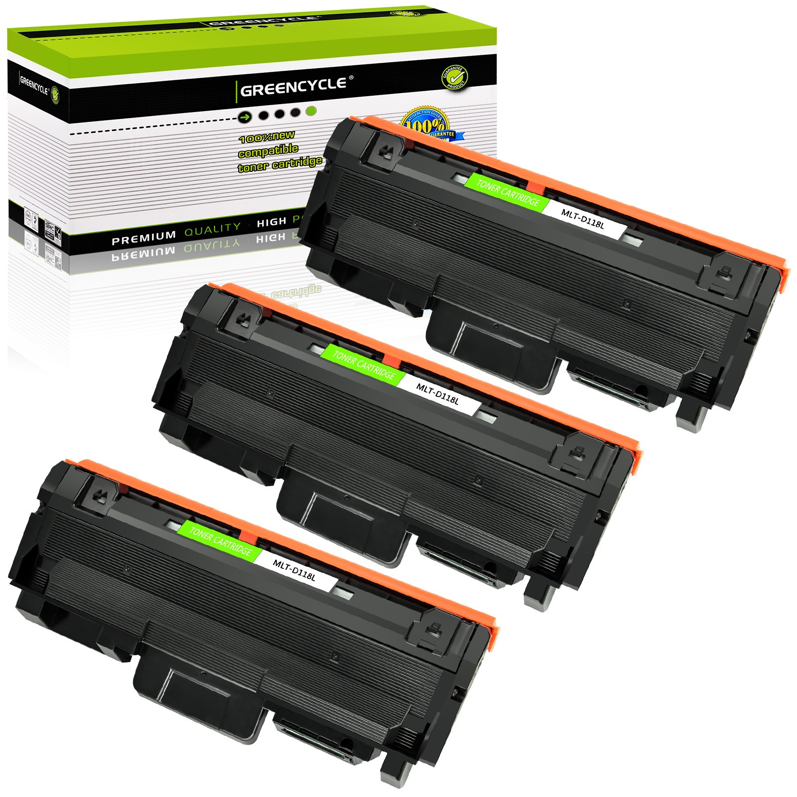 3PK MLT-D118L HY Toner Cartridge For Samsung 118L Xpress SL-M3015DW SL-M3065FW