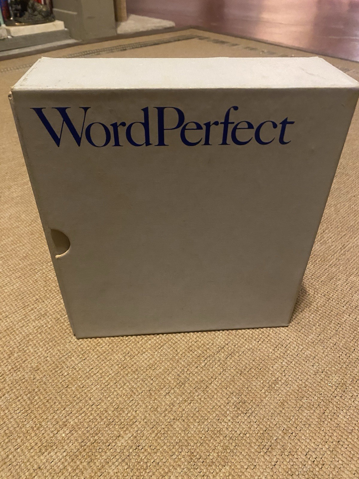 WordPerfect for DOS 5.1 Manual 3-Ring Binder 1989 Box Slip Case IBM PC