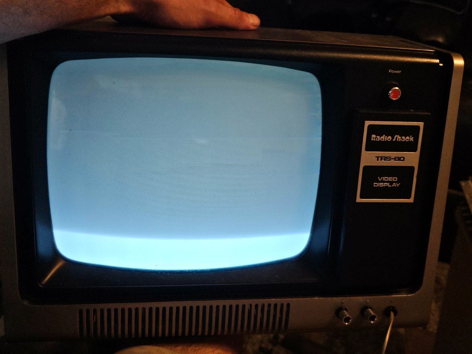 TRS-80 CRT Video Display Monitor Vintage RADIO SHACK Tandy Barely Used Tested 79