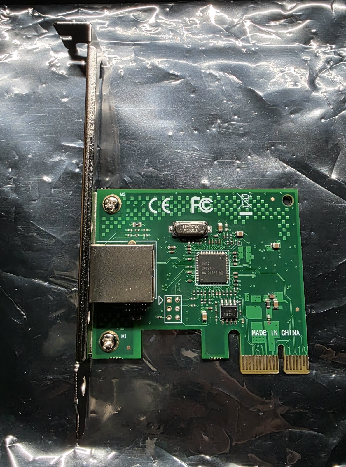 Intel I210-T1 PCIe Gigabit Ethernet NIC 1GbE RJ45 Tested w/ LP Bracket