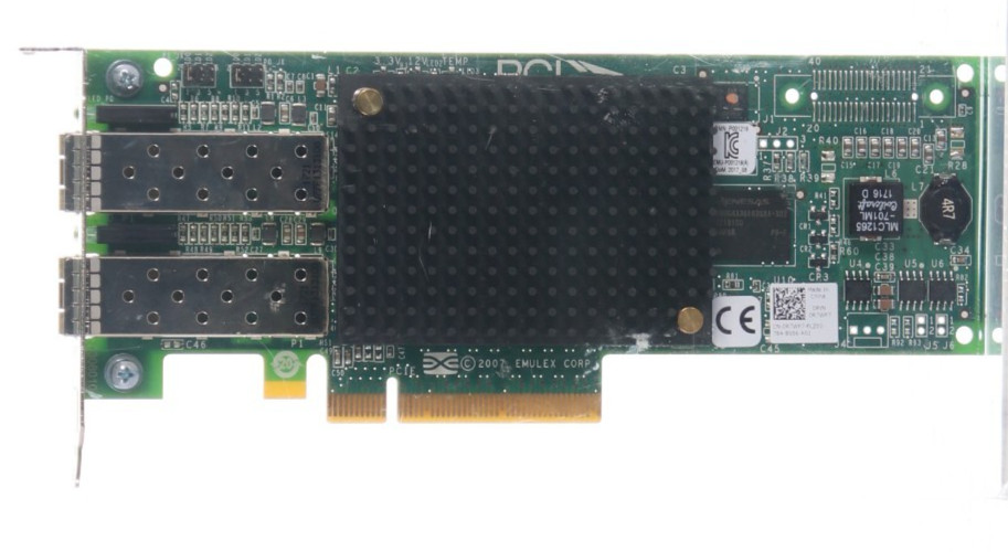 Dell Emulex LPE12002 Dual Port 8GB Fibre Channel HBA - R7WP7