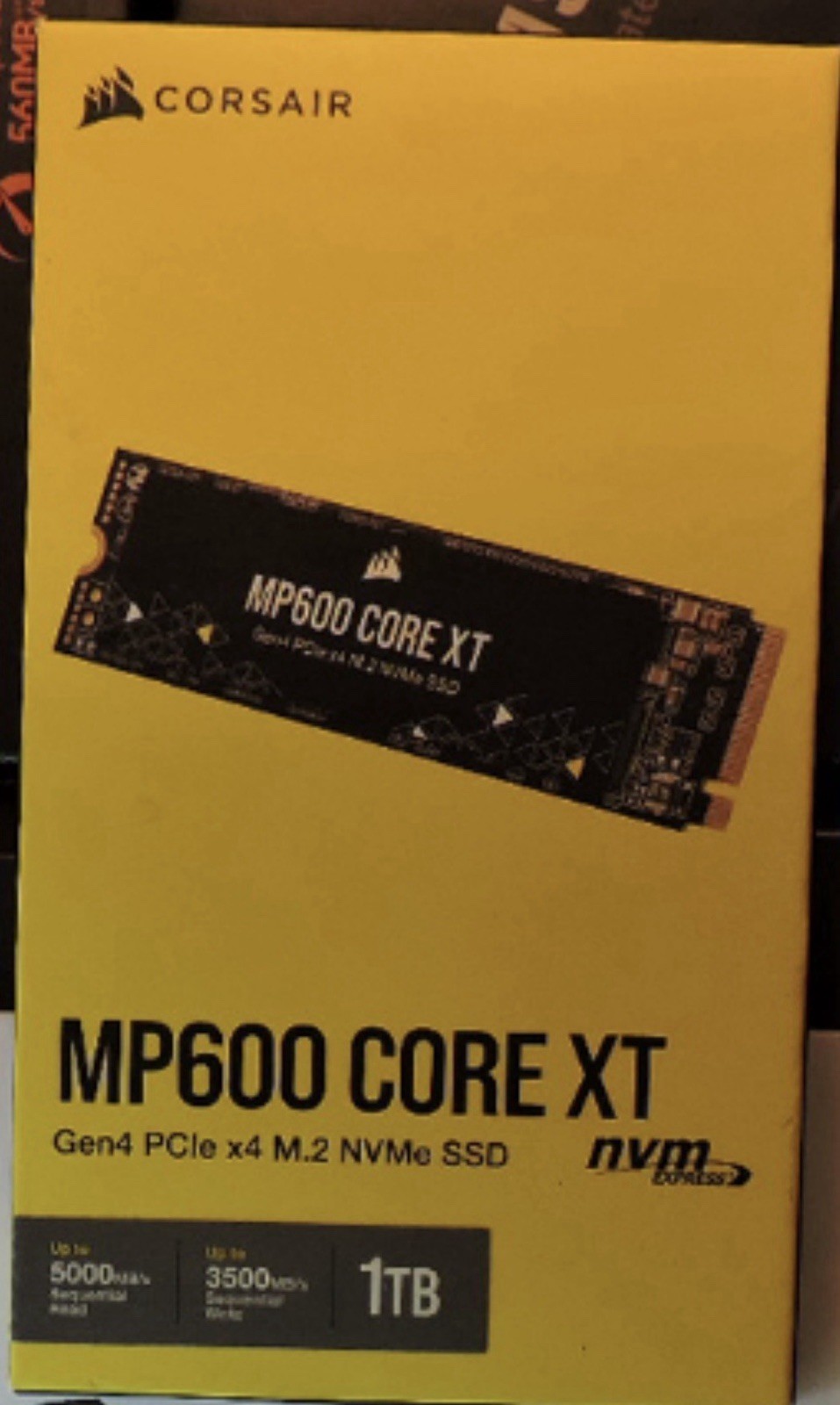 CORSAIR MP600 CORE XT 1TB PCIe Gen4 x4 NVMe 1.4 M.2 SSD BRAND NEW