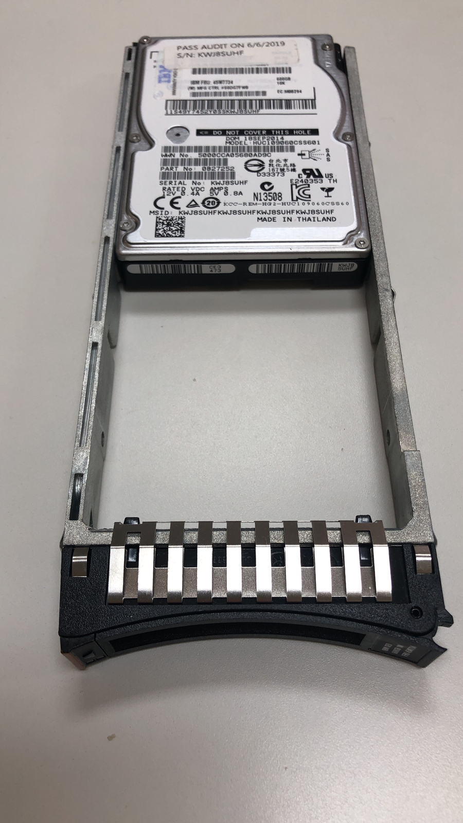 45W7734 - IBM 600GB SAS 2.5 inch 10K H/S Hard Disk Drive With Tray