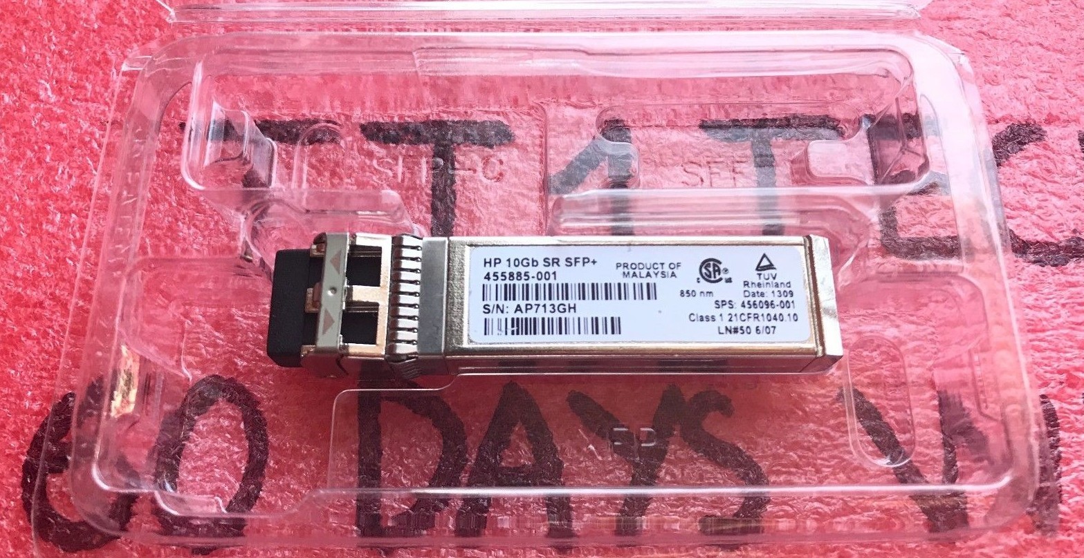 2 x HP 10Gbe 455883-B21 455885-001 456096-001 HP BladeSystem transceiver (lot 2)