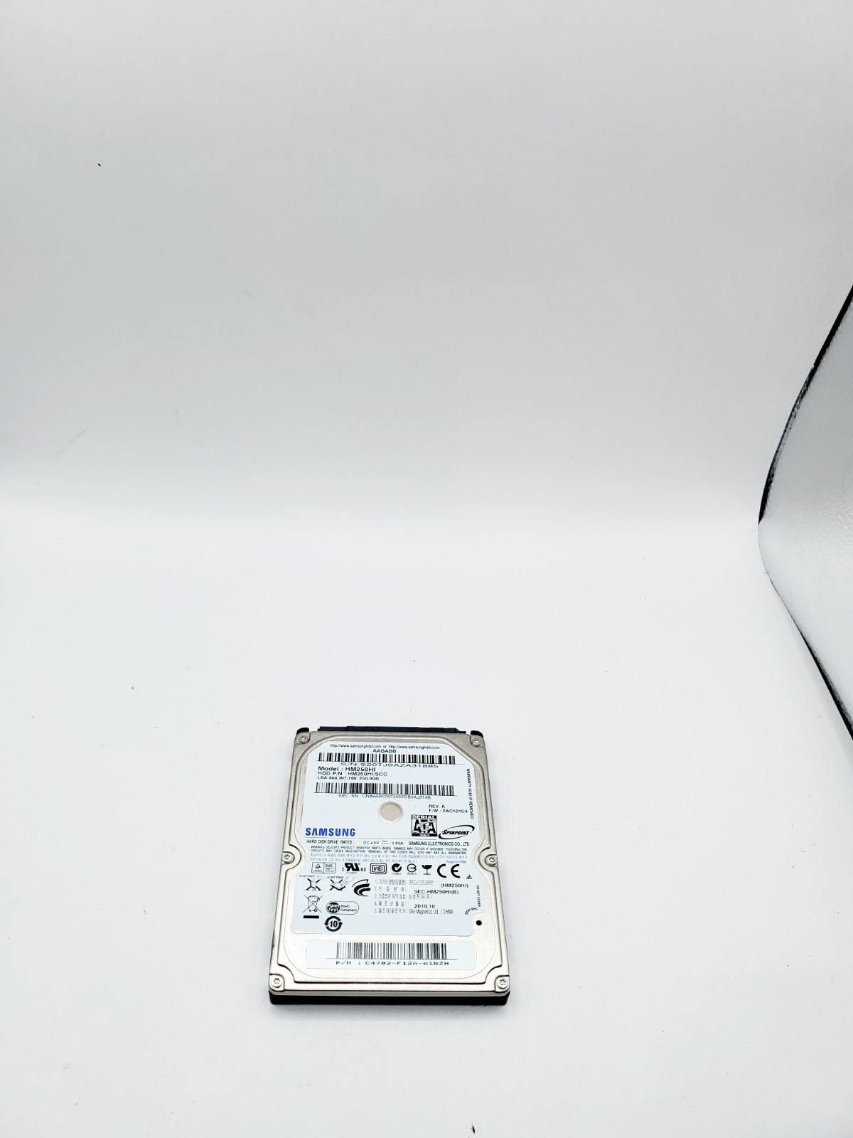 SAMSUNG HM250HI 250 GB SATA 2,5' hard disk