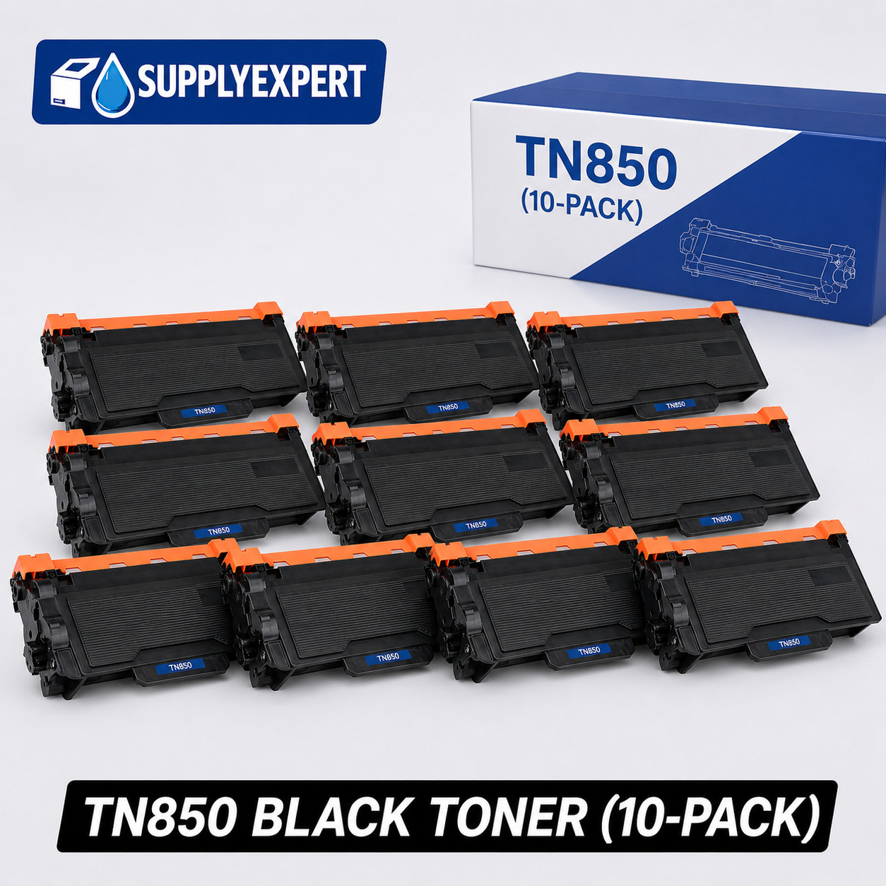 10PK TN850 Toner for Brother TN820 MFC-L5700DW MFC-L5800DW MFC-L5900DW