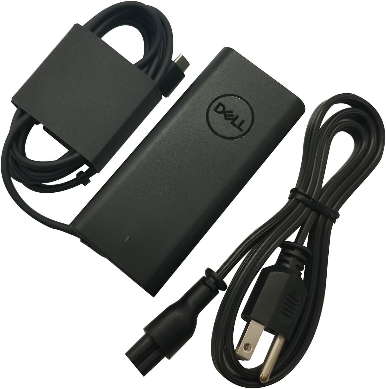 New Dell Laptop Charger 65W Watt USB Type C AC Power Adapter Include Power Cord