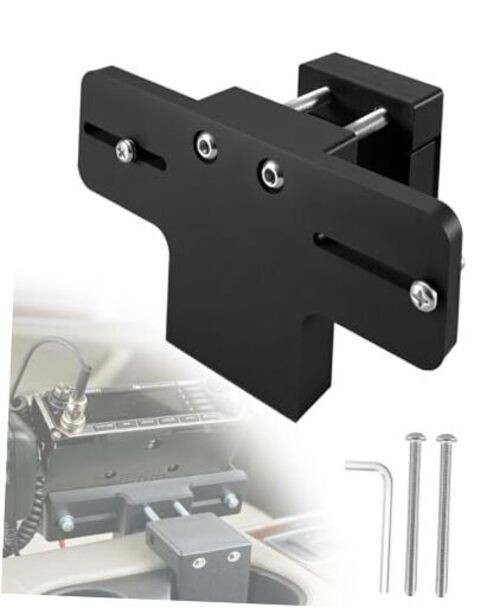 CB Radio Bracket Cup Holder Mount for Truck & SUV, Heavy Duty Truck 