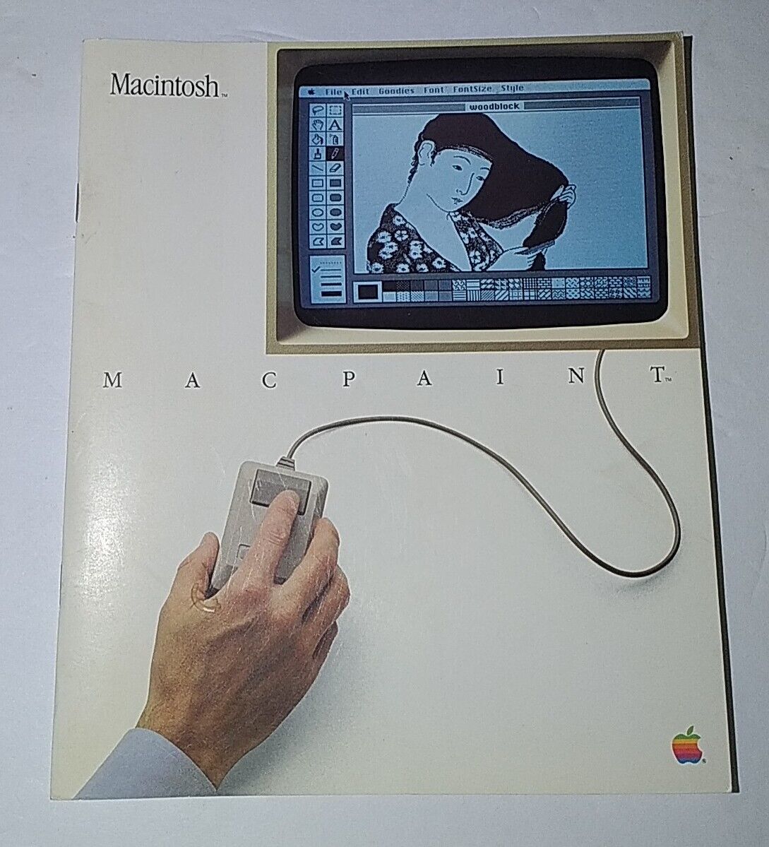 VTG 1983 Apple Macintosh MacPaint Manual
