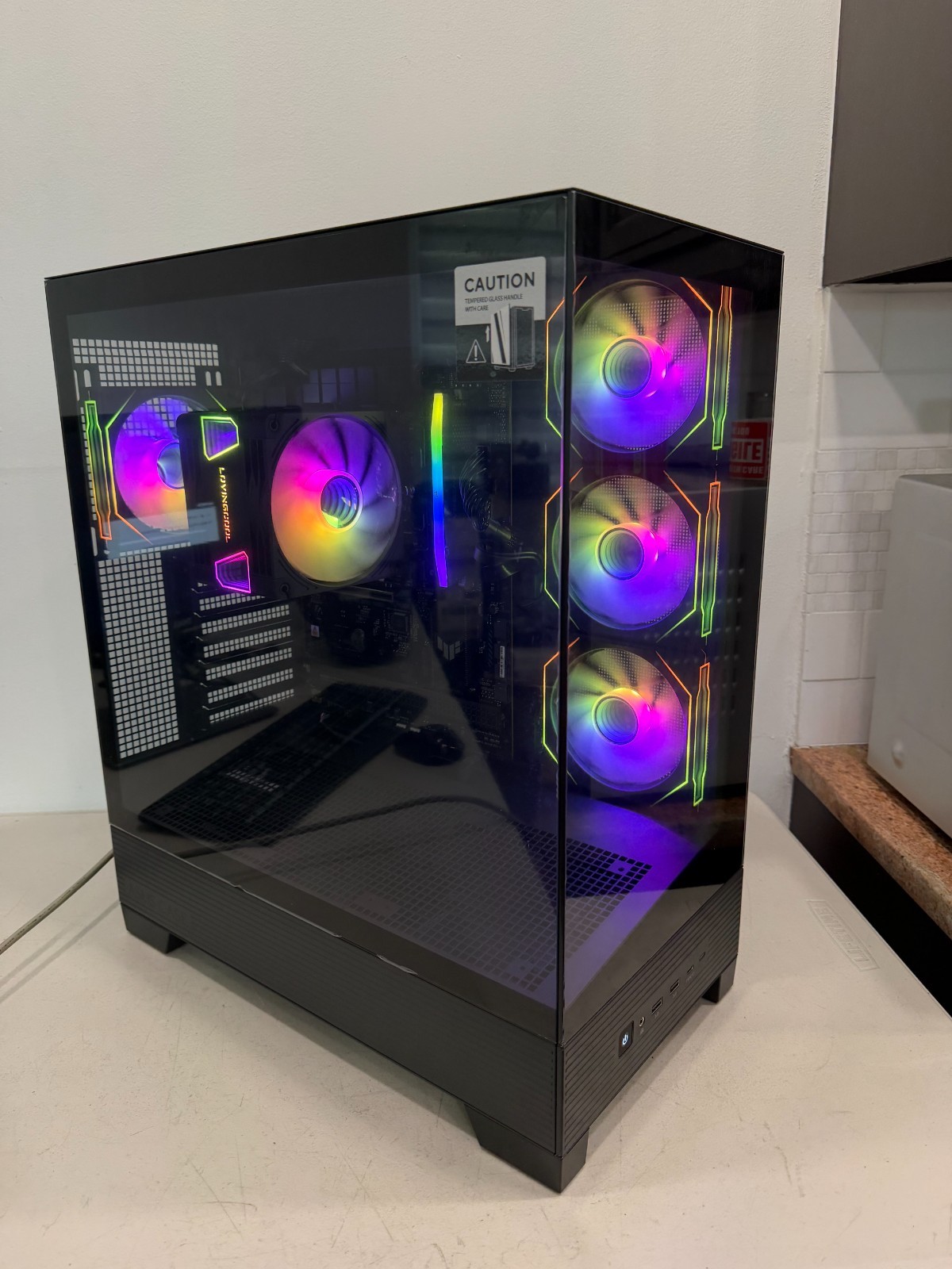 Custom Ryzen 7 7800X3D Gaming PC 16GB DDR5 1TB SSD RTX Ready Win11 WiFi