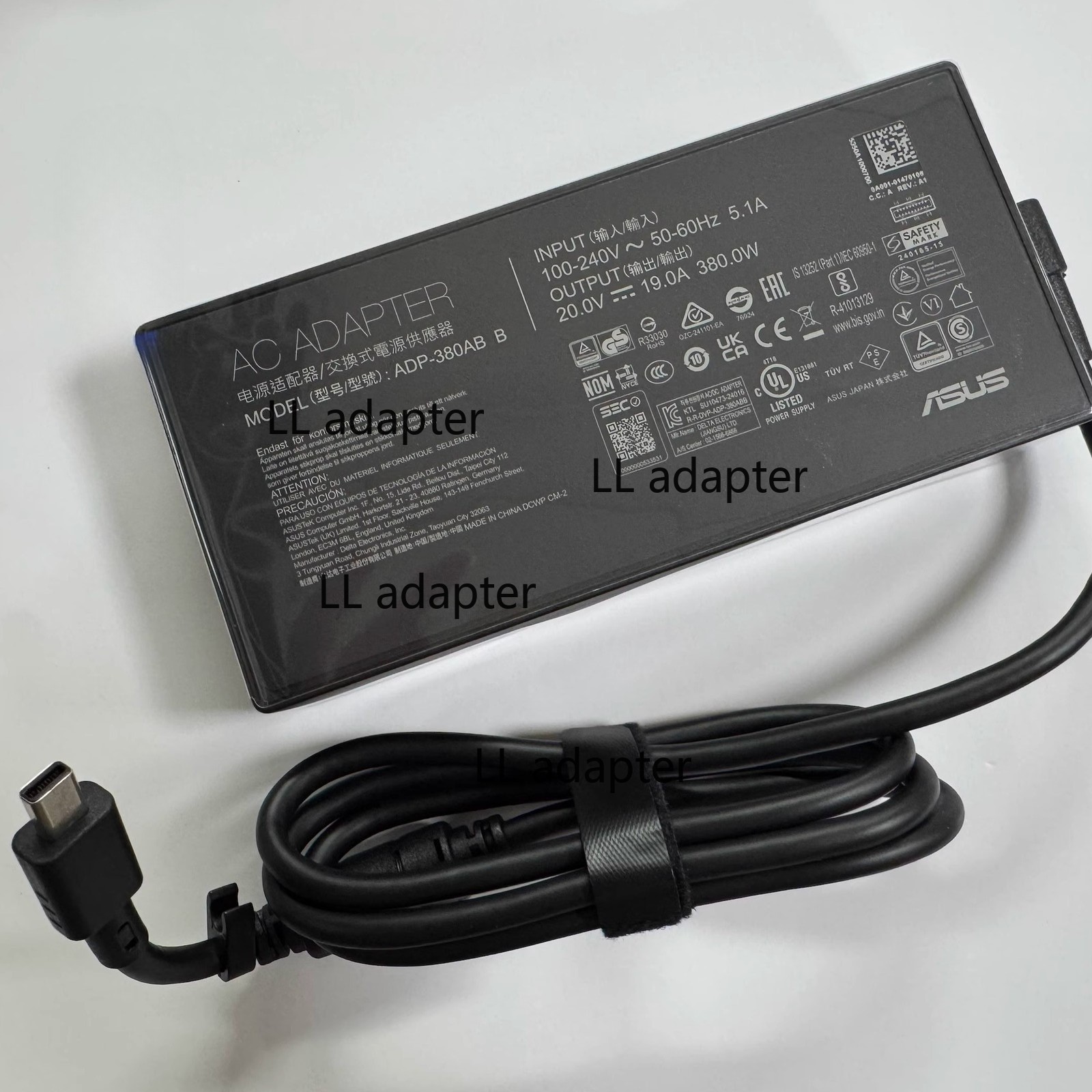 Original 380W ADP-380AB B Charger for Asus ROG Strix G18 (2025) G815 G815LW