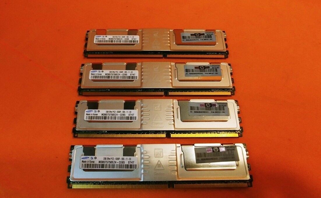Samsung Shielded Memory 8GB (4x2gb) M395T5750EZ4-CE65 0747 