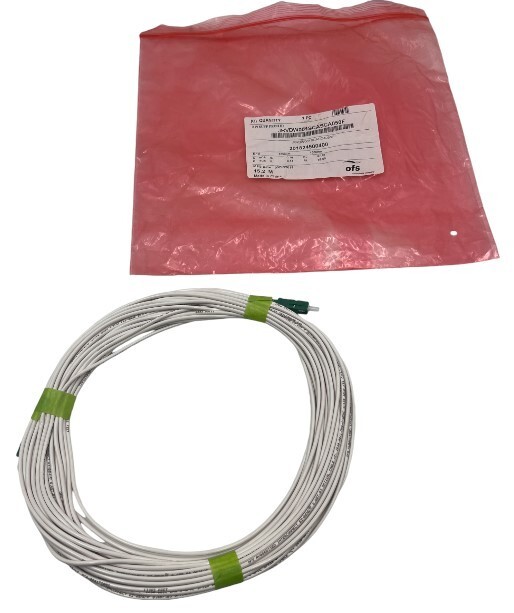 (LOT OF 12) OFS Single Fiber Optic Cable JRVDW001SCASCA50F - 50'