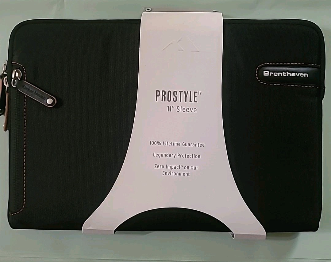 Brenthaven 2100 Prostyle Sleeve II for MacBook/Laptop/Tablet/Ultrabook up 11" in