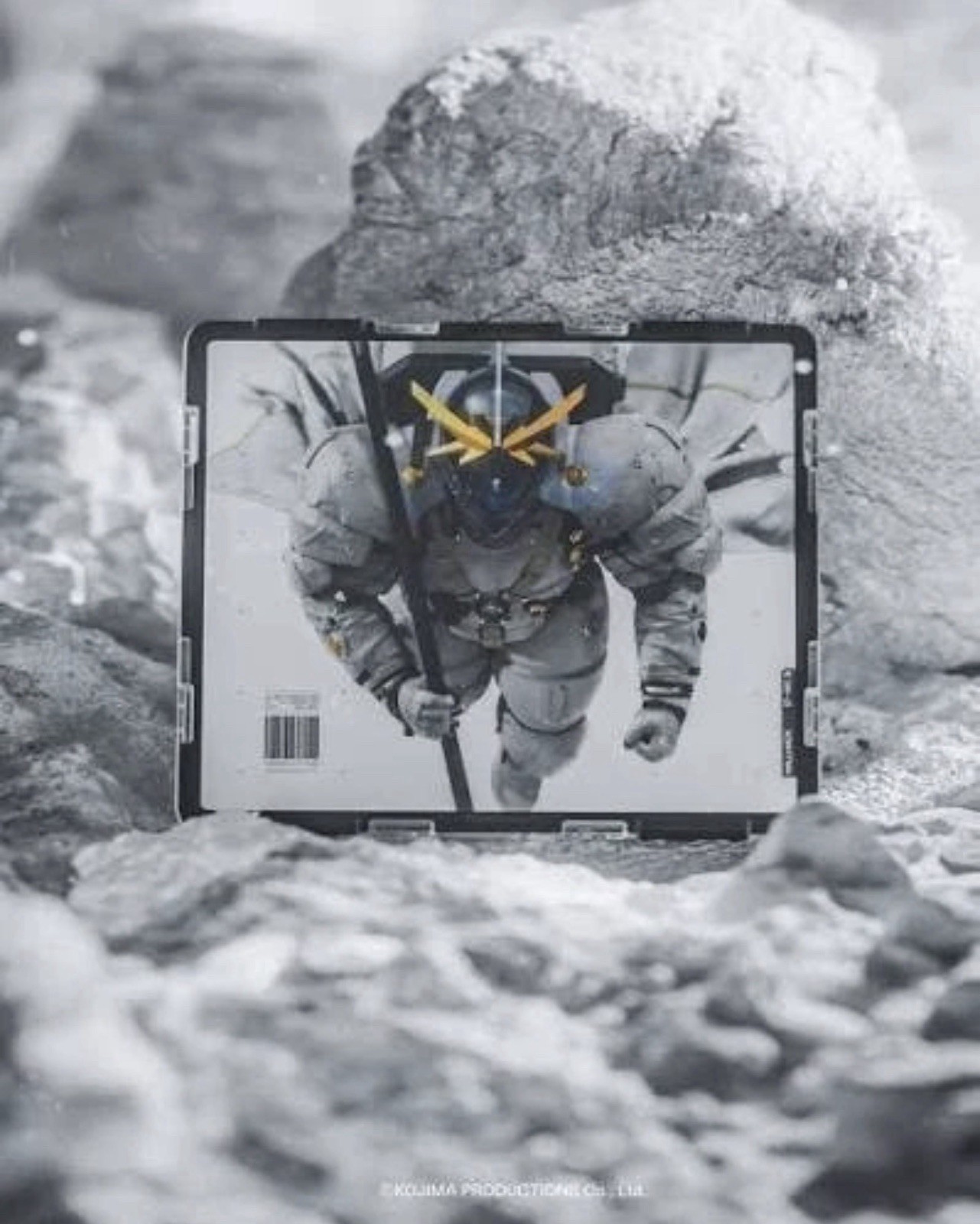 WALLHACK x KOJIMA PRODUCTIONS SP-005 KJP LUDENS-10 Glass Mousepad LIMITED NEW