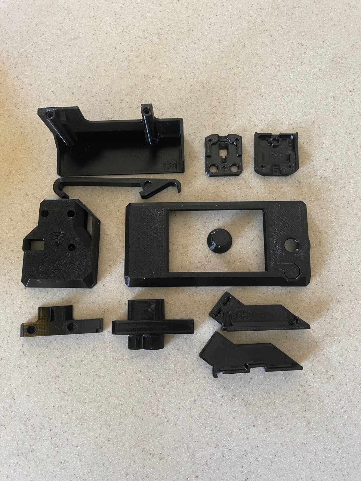 Prusa i3  Plastics For MK3s/MK3s+ to MK3.5s Upgrade PETG Printed Parts Black