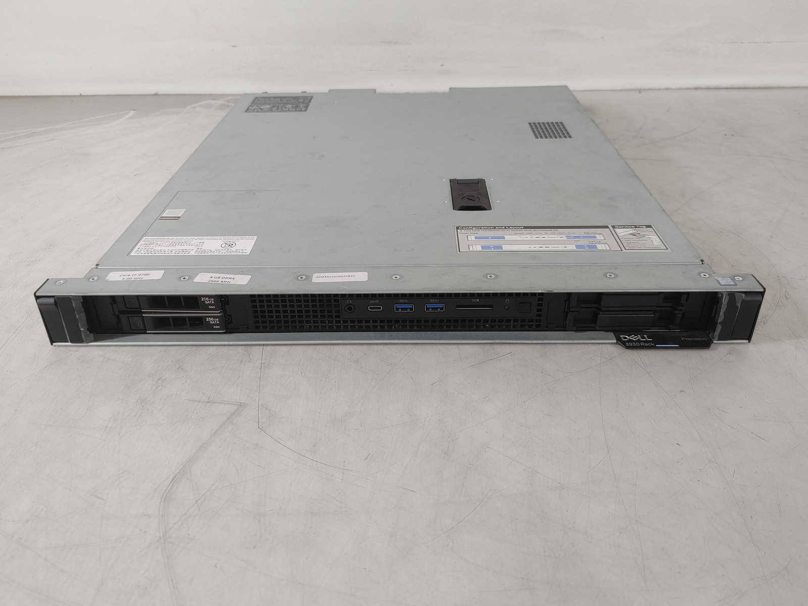 U83990 Dell Precision 3930 Rack 300 GHz Core i79700 8 GB DDR4 Workstatio G2U
