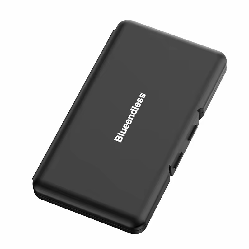 4-Slot M.2  NVME Storage Case 2280 SSD Enclosure Bag Shockproof Case ESD Black
