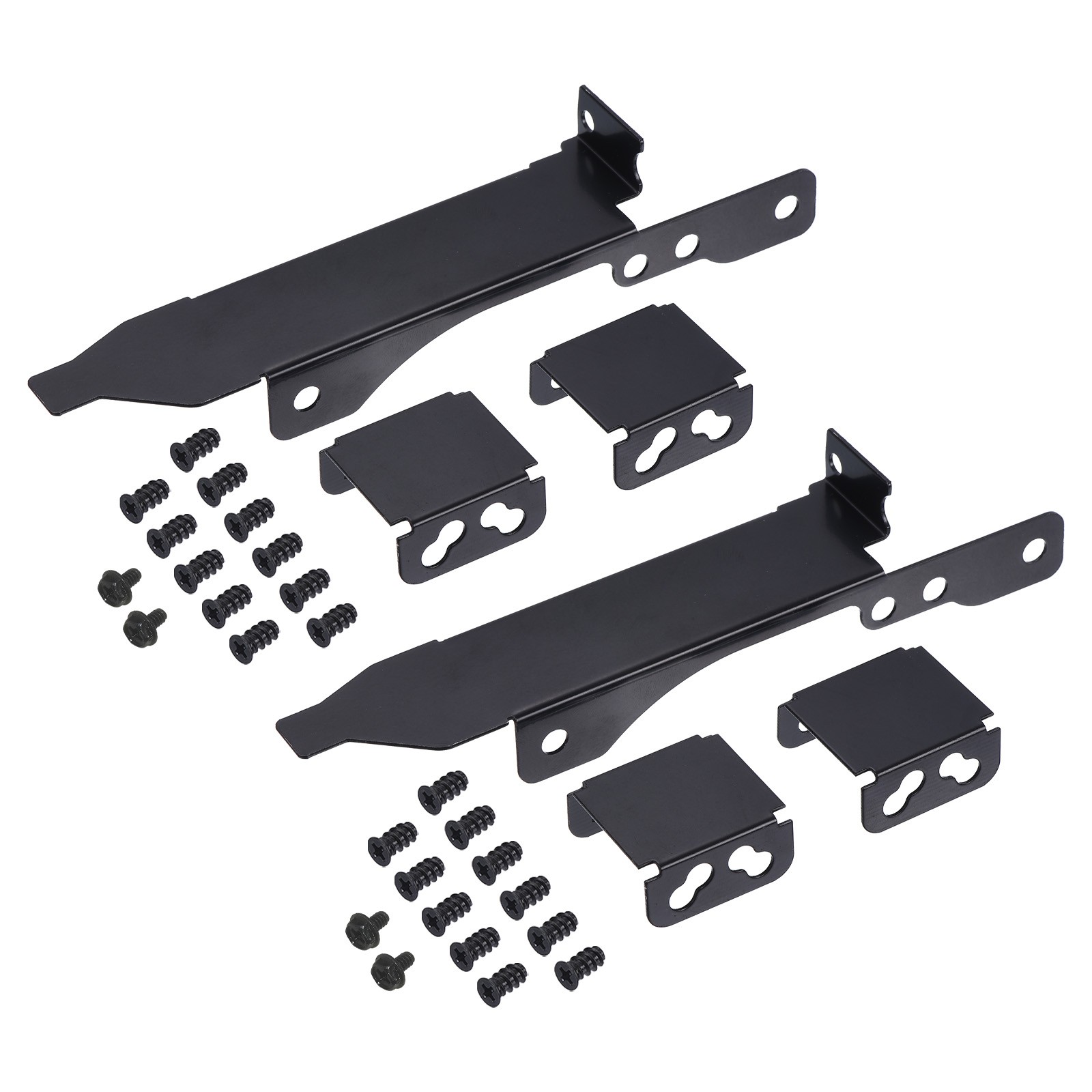 2 Set Graphics Card Dual Fan Cooling Bracket Heatsink 8/9/12CM Fans with Screws