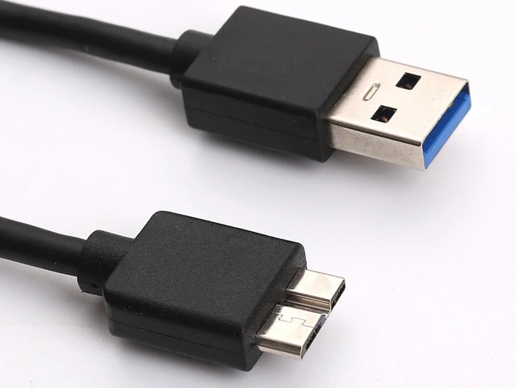 USB 3.0 Type-A to Micro-B Cable for External HDD Hard Drive Super Speed Cable