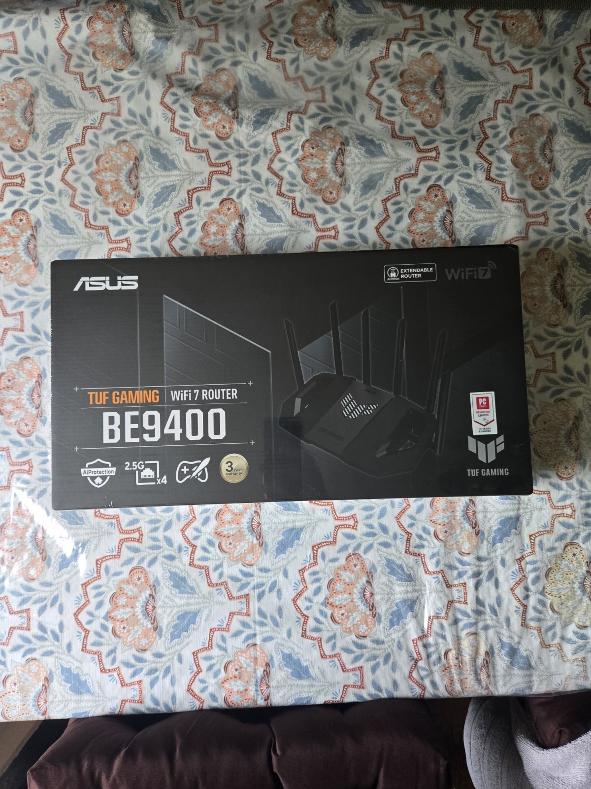 Asus TUF GAMING BE9400 Wifi 7 Gaming Router (TUF-BE9400) NEW Sealed Box