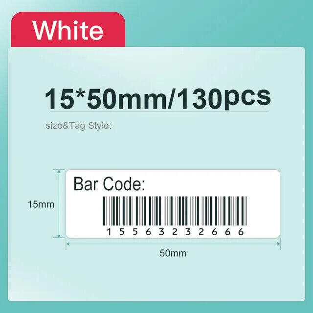 Niimbot D110 D11 D101 Mini Thermal Label Printer Paper Waterproof Anti-Oil Print