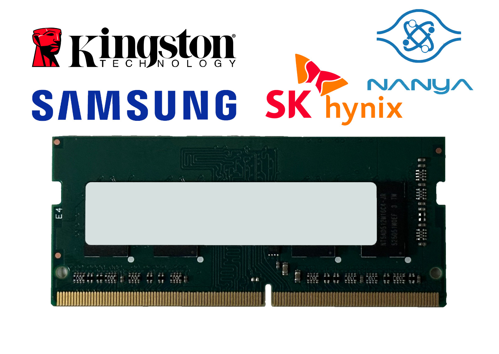 Major Brand 4GB DDR4 3200MHz 1Rx16 PC4-3200AA SO-DIMM Laptop RAM OEM Memory