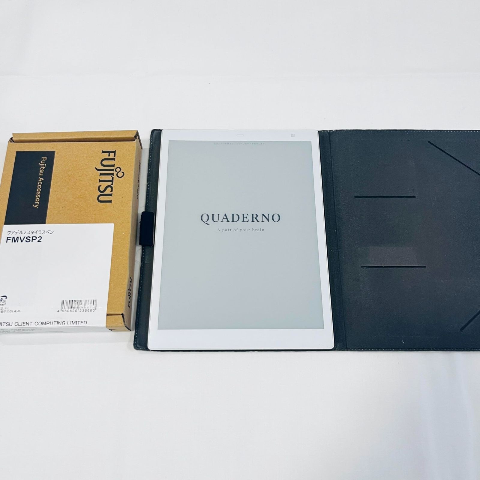 [Near MINT] Fujitsu QUADERNO A5 Gen.2 Electronic Paper FMVDP51 White From Japan