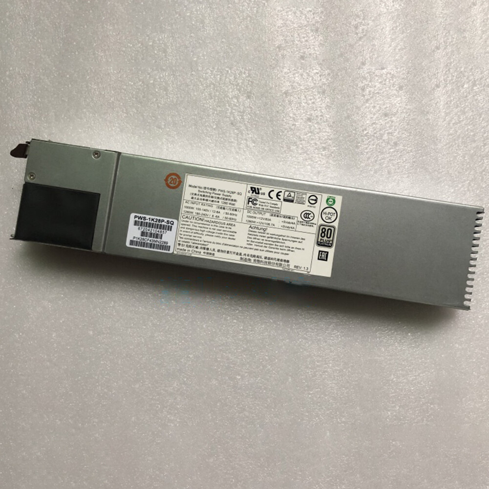 For Supermicro PWS-1K28P-SQ 1280W Server Redundant Power Supply Module