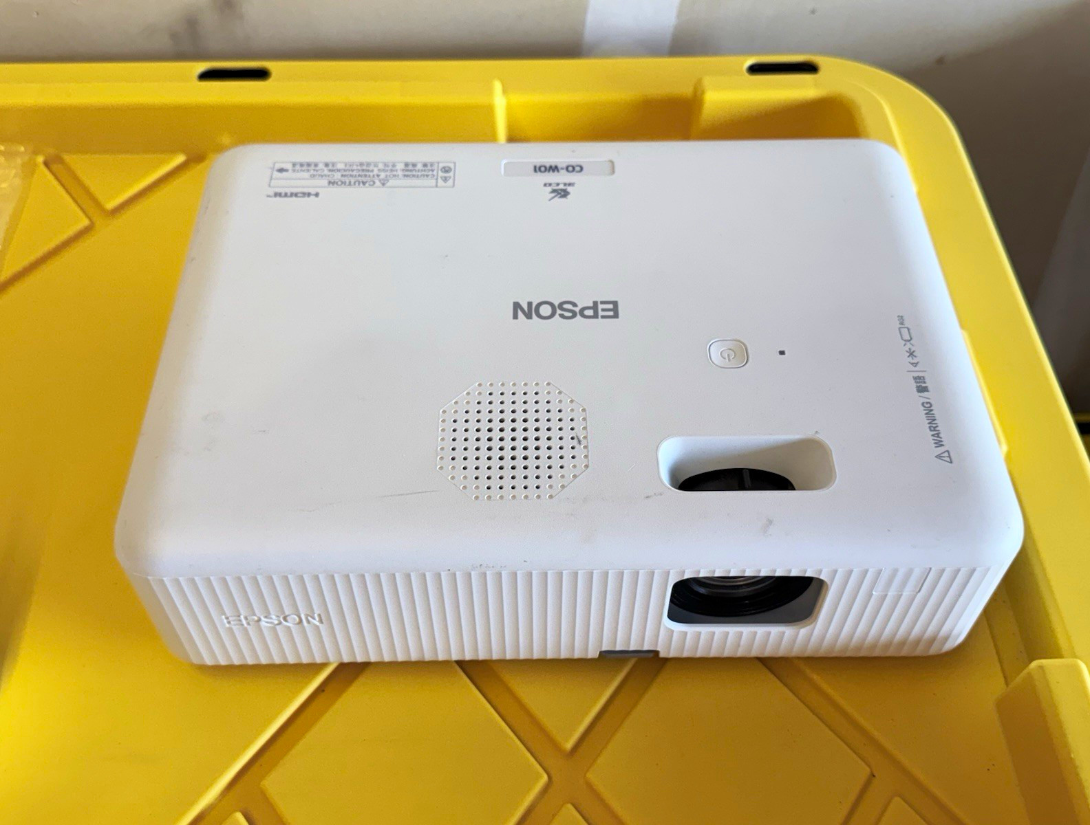 Epson CO-W01 3LCD Projector 3000lm 16000:1 HDMI