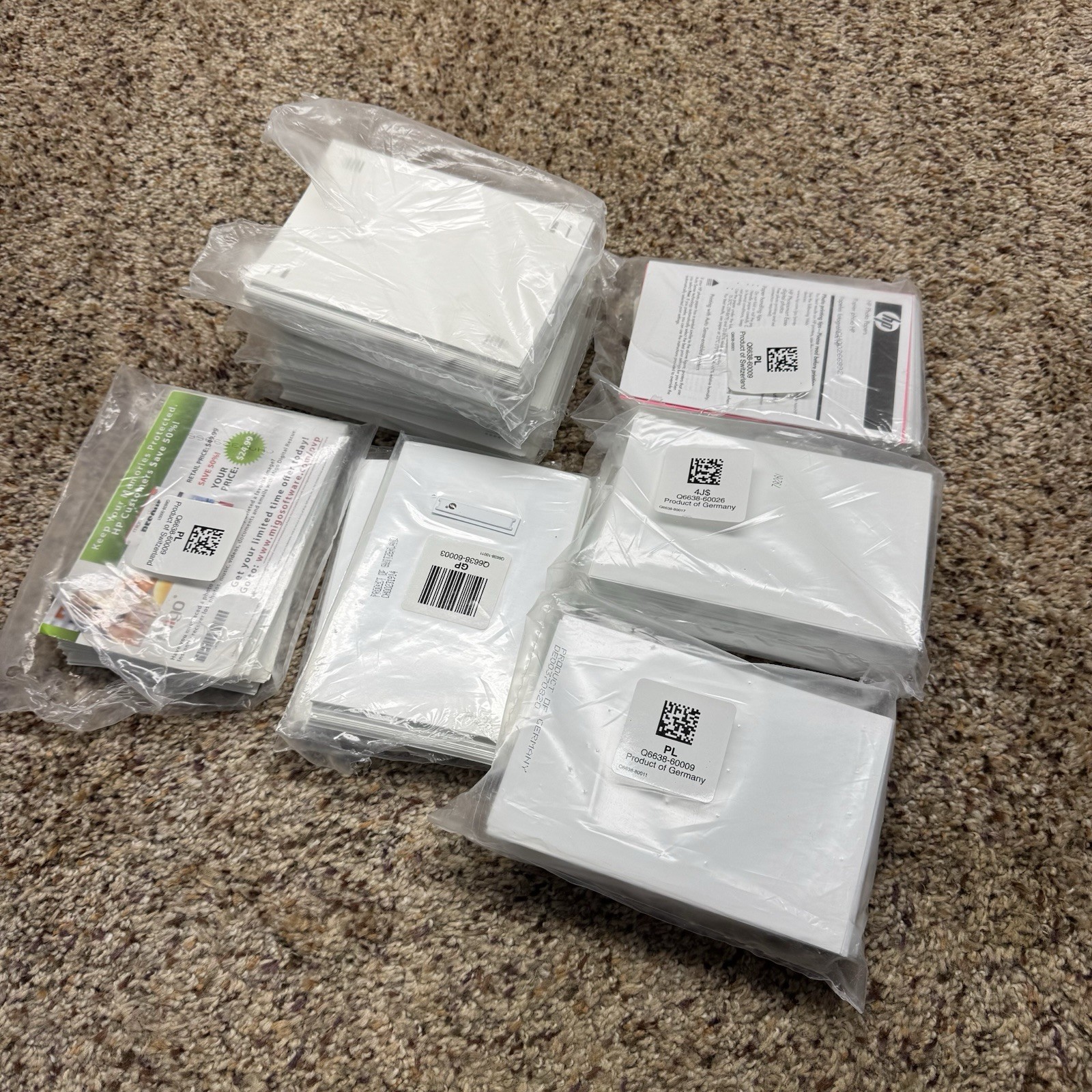 HP Advanced Photo Paper 4" x 6" Glossy - 500 Plus Sheets  