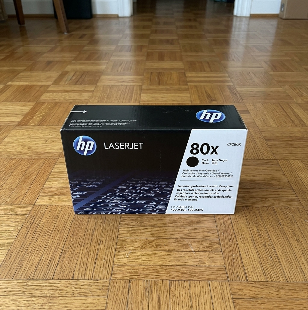 HP 80X CF280X LaserJet Pro High Yield Black Toner Cartridge MFP M425/M401 - NEW