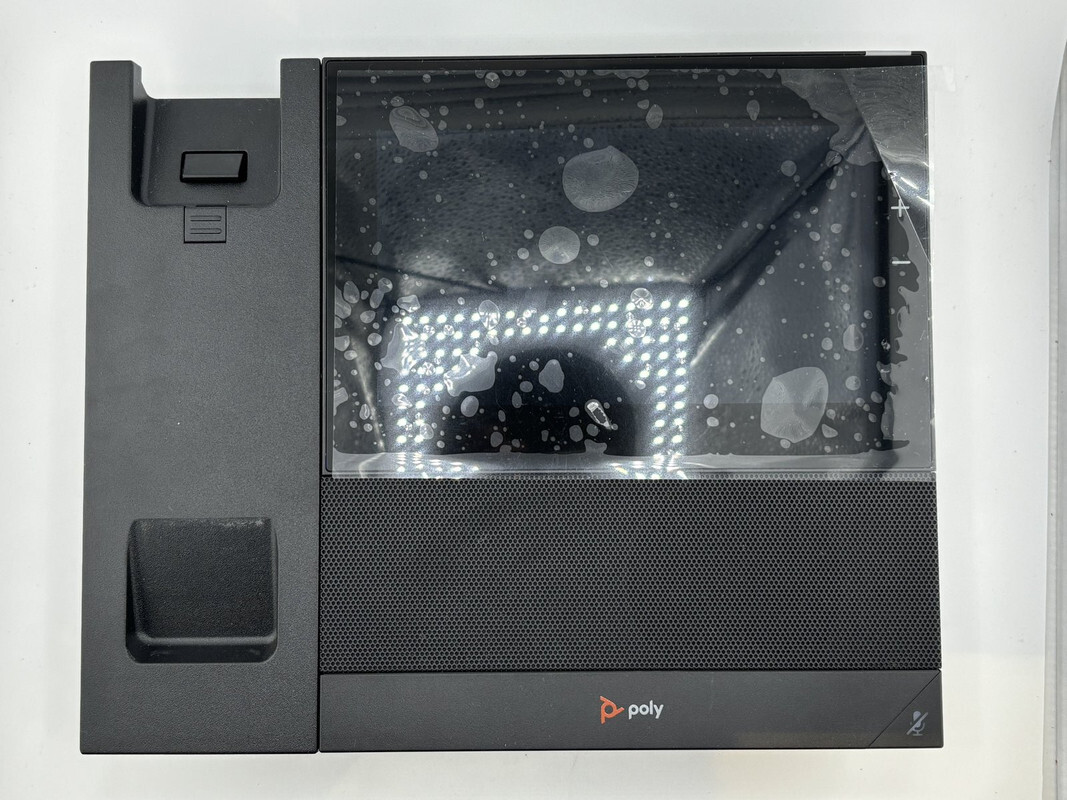 POLYCOM CCX 600 BUSINESS TOUCHSCREEN VOIP IP POE COLOR PHONE 2201-49780-001