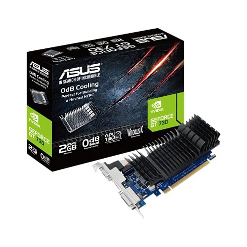 Asus GT730SL2GD5BRK GeForce GT 730 2GB GDDR5 Low Profile