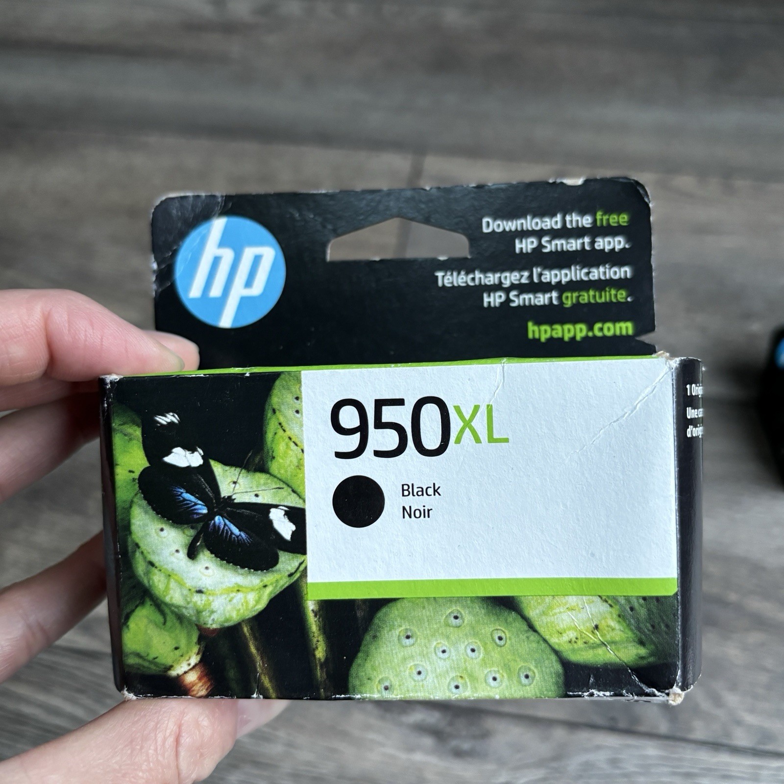 New Sealed In Box HP 950 XL Black Ink Cartridge Exp December 2025