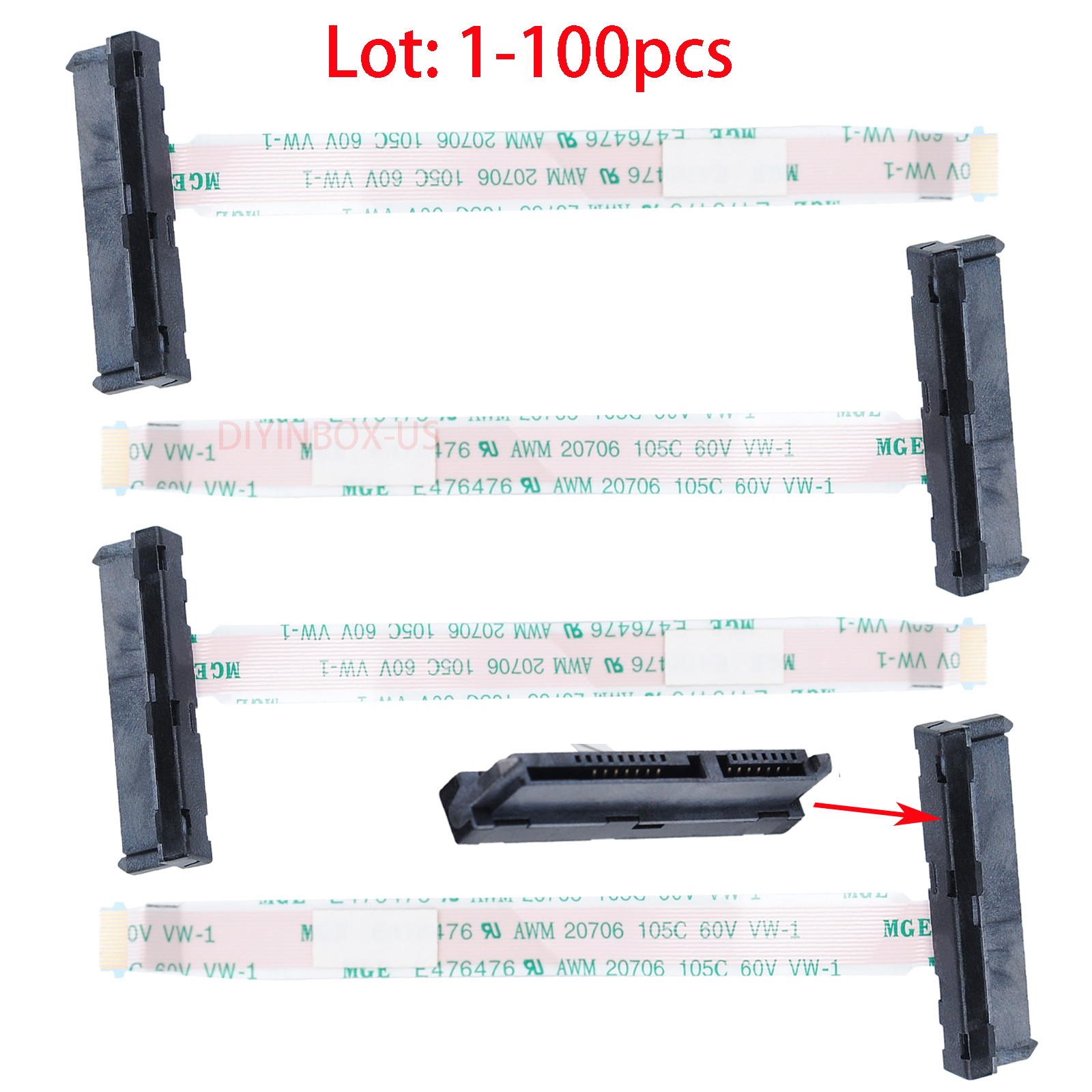 Lot Lenovo HDD Cable Thinkpad L480 L490 L580 L14 E14 L15 E15 NBX0001LA10 01LW339