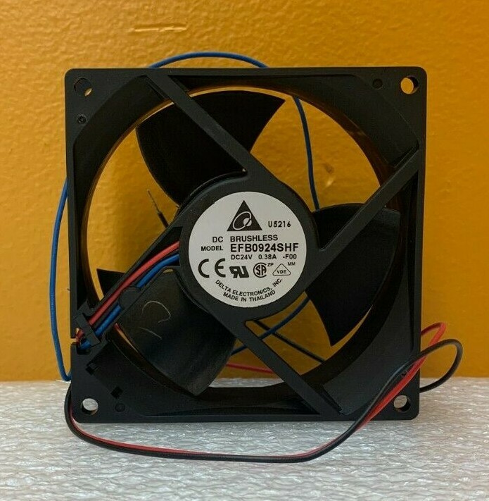 Delta EFB0924SHF 24VDC, 0.38 A, 3 Wire, 92mm x 92mm x 32mm, Inverter Fan. New