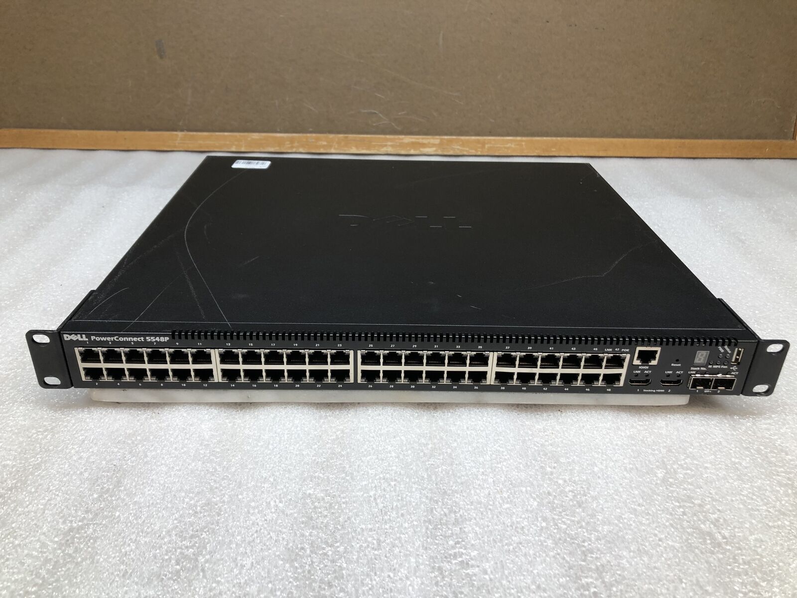 Dell PowerConnect 5548P 48-Port Gbe Ethernet PoE 2xSFP+ Network Switch