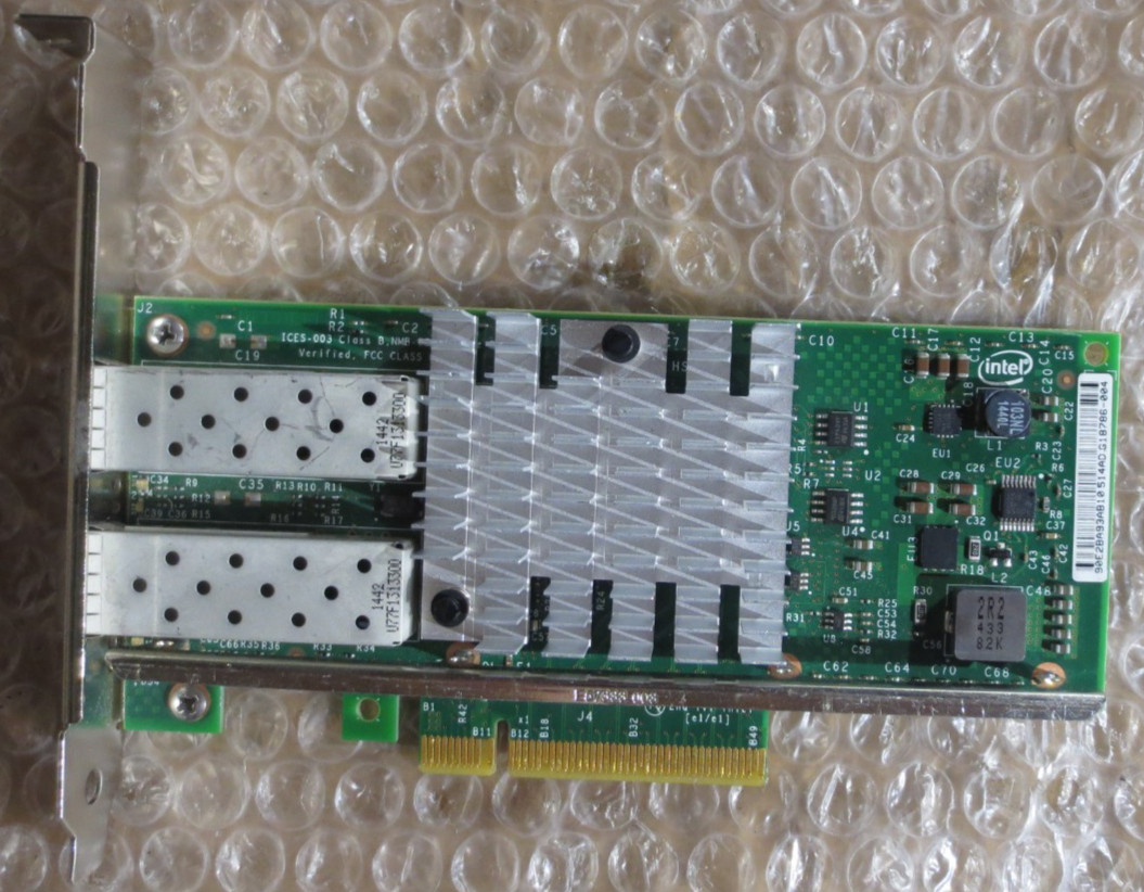 Dell 0VFVGR INTEL X520-DA2 Server Adapter 10 Gbps Dual Port SFP Card