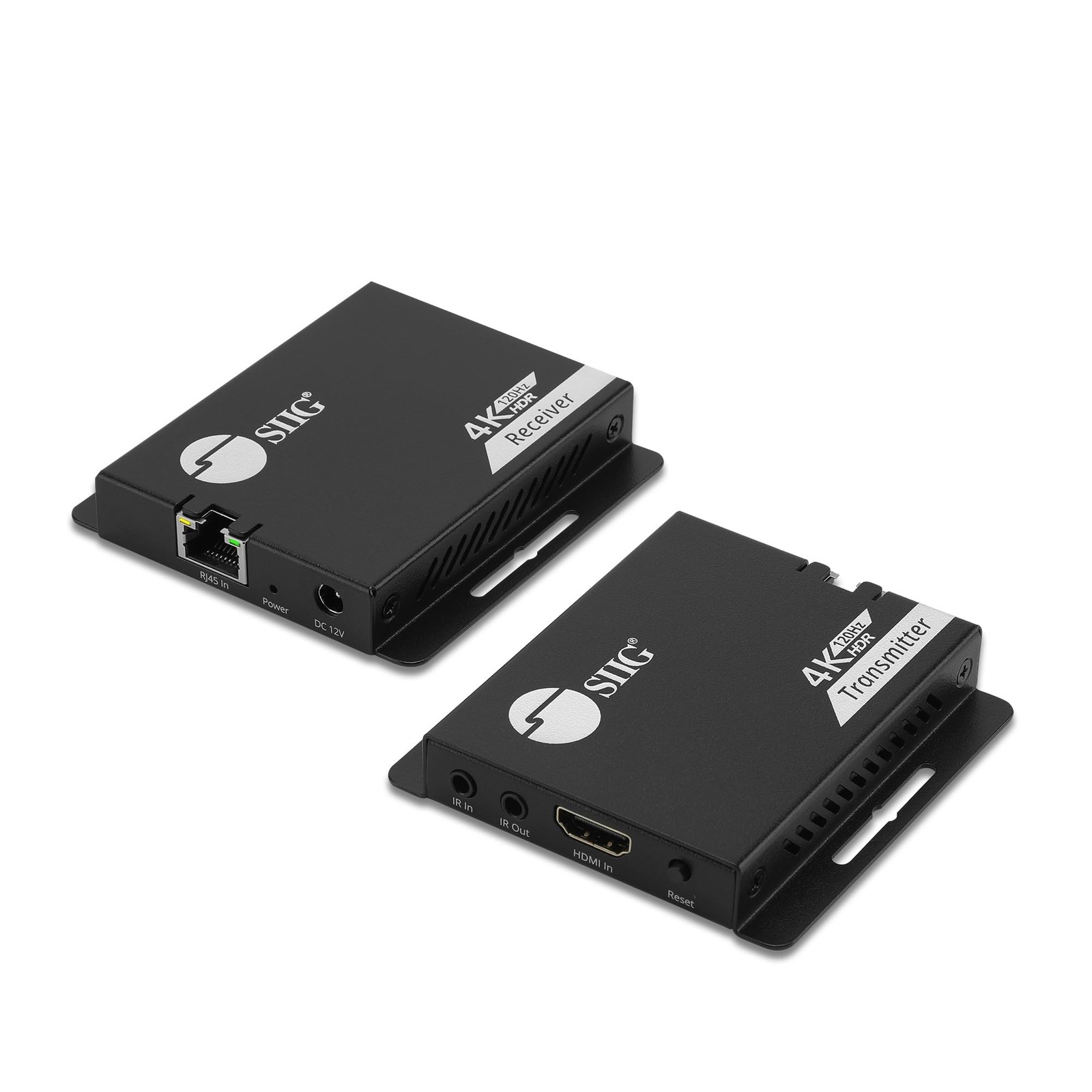 SIIG 4K 120Hz HDMI Extender Over CAT6/7 – Up to 132ft (40M), @120Hz, Black