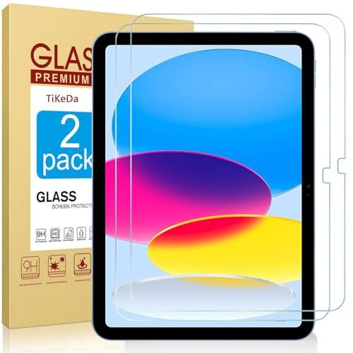 Screen Protector for iPad A16 2025 11th 11"/10th Gen 2022 10.9" HD 2Pcs